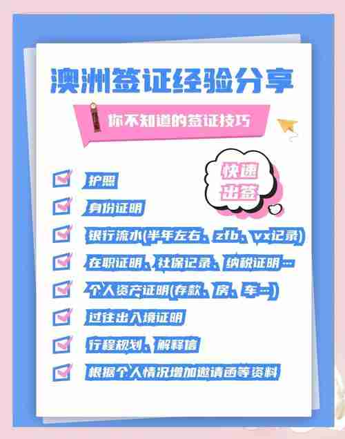 澳洲签证避坑指南：解锁入境秘籍