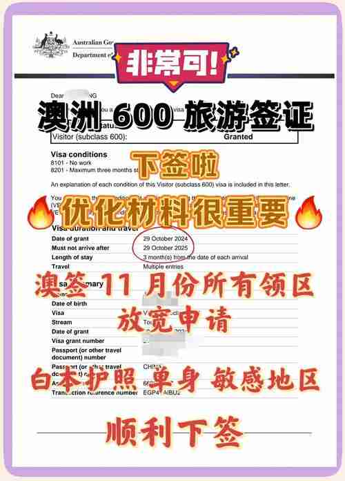 澳洲签证避坑指南：解锁入境秘籍